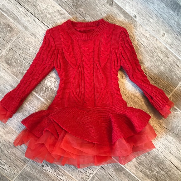 sweater tutu dress toddler